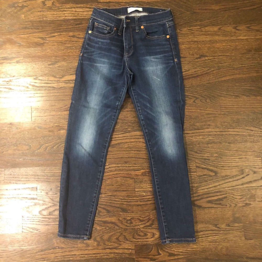 Madewell Skinny Skinny Crop Size 27